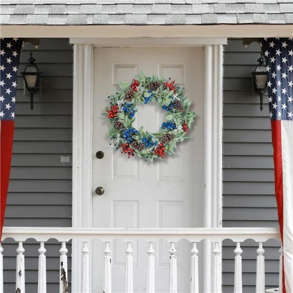 Red Christmas Berry Picks Decor Pack of 9 Artificial Glittered Berries Stems - Picture 4 of 7